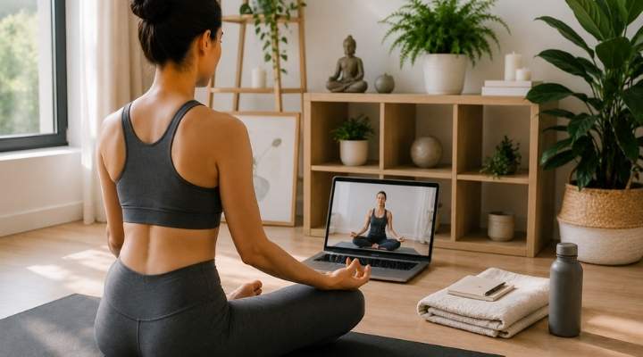 Online yoga dersi nasil verilir